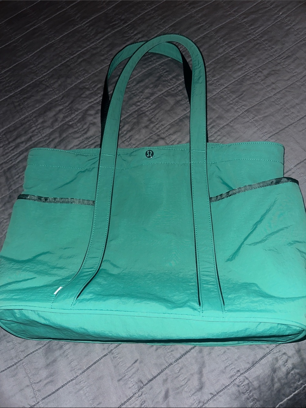lululemon athletica Emerald Green Tote Bag
